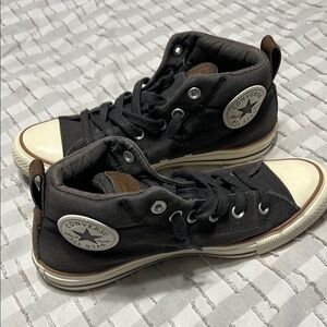 Converse Black High-Top Sneakers